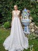 Свадебное платье 20016. Силуэт А-силуэт. Цвет Белый / Молочный. Вид 1