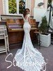 Свадебное платье 21015. Силуэт Рыбка. Цвет Белый / Молочный. Вид 2