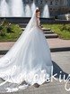Свадебное платье 21017. Силуэт Пышное. Цвет Белый / Молочный. Вид 3