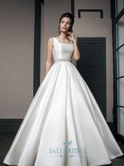 Свадебное платье 801. Силуэт Пышное. Цвет Белый / Молочный. Вид 1