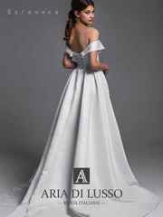 Свадебное платье Евгеника. Силуэт А-силуэт. Цвет Белый / Молочный. Вид 2