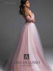 Свадебное платье Лайза. Силуэт Пышное. Цвет оттенки Розового. Вид 2
