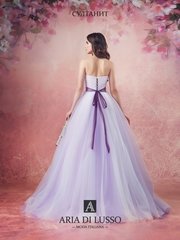 Свадебное платье Султанит. Силуэт Пышное. Цвет Лавандовый / Фиолетовый. Вид 2