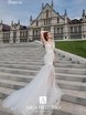 Свадебное платье Рошель. Силуэт Рыбка. Цвет Белый / Молочный. Вид 3