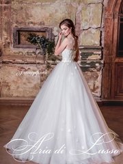 Свадебное платье Батерфляй. Силуэт Пышное. Цвет Белый / Молочный. Вид 2