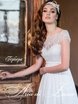Свадебное платье Гербера. Силуэт Прямое. Цвет Белый / Молочный. Вид 3