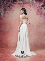 Свадебное платье Наоми. Силуэт А-силуэт. Цвет Белый / Молочный. Вид 2