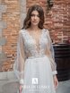Свадебное платье Полонез. Силуэт А-силуэт. Цвет Белый / Молочный. Вид 4