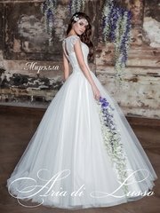 Свадебное платье Мирэлла. Силуэт Пышное. Цвет Белый / Молочный. Вид 2
