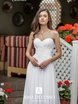 Свадебное платье Саломея. Силуэт А-силуэт. Цвет Белый / Молочный. Вид 3