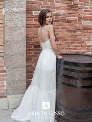 Свадебное платье Кимберли. Силуэт А-силуэт. Цвет Белый / Молочный. Вид 2