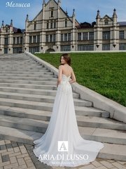 Свадебное платье Мелисса. Силуэт А-силуэт. Цвет Белый / Молочный. Вид 2