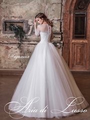 Свадебное платье Марианна. Силуэт Пышное. Цвет Белый / Молочный. Вид 2