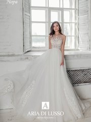 Свадебное платье Нора. Силуэт Пышное. Цвет Белый / Молочный. Вид 1