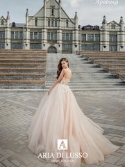 Свадебное платье Арабика. Силуэт Пышное. Цвет Персик / Оранжевый. Вид 2