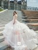 Свадебное платье Миндаль. Силуэт Пышное. Цвет Белый / Молочный, Персик / Оранжевый. Вид 2