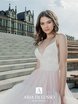 Свадебное платье Миндаль. Силуэт Пышное. Цвет Белый / Молочный, Персик / Оранжевый. Вид 3