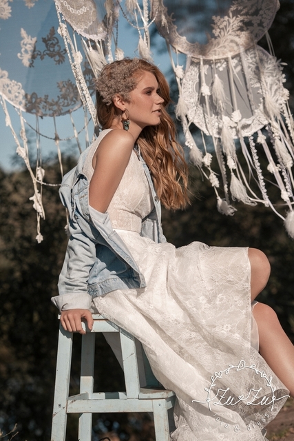 Свадебное платье Лавли. Силуэт А-силуэт. Цвет Белый / Молочный. Вид 6