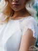 Свадебное платье Лалик. Силуэт Прямое. Цвет Белый / Молочный. Вид 3