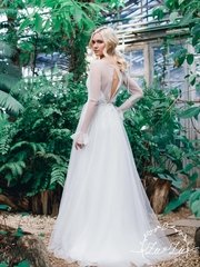 Свадебное платье Манон. Силуэт А-силуэт. Цвет Белый / Молочный. Вид 2