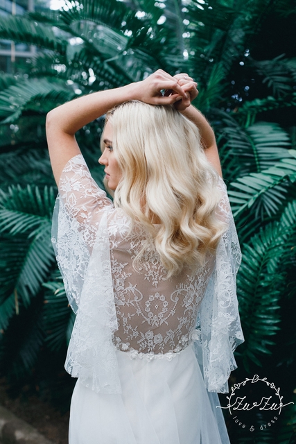 Свадебное платье Мерсье. Силуэт Прямое. Цвет Белый / Молочный. Вид 4