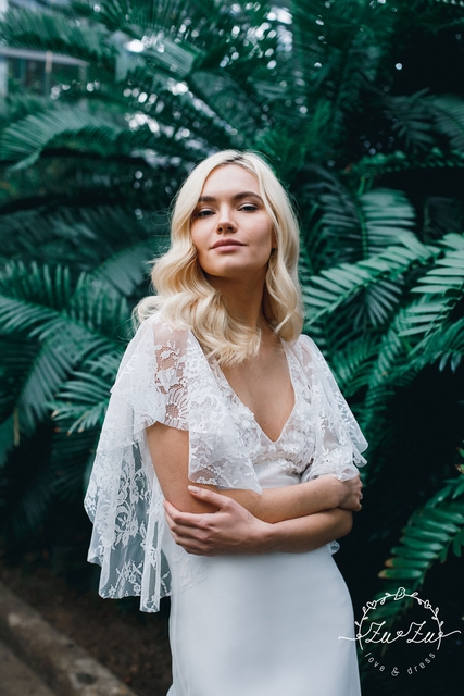 Свадебное платье Мерсье. Силуэт Прямое. Цвет Белый / Молочный. Вид 5