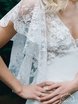 Свадебное платье Мерсье. Силуэт Прямое. Цвет Белый / Молочный. Вид 6