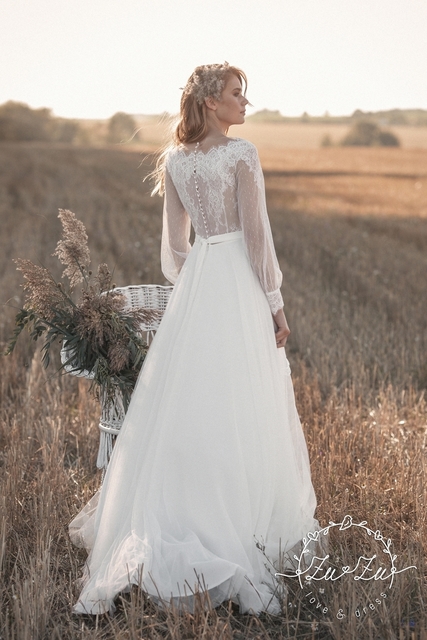 Свадебное платье Серена. Силуэт А-силуэт. Цвет Белый / Молочный. Вид 2