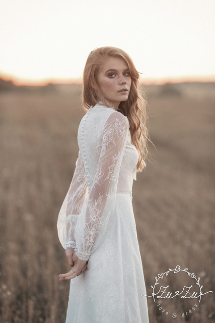 Свадебное платье Эстэла. Силуэт Прямое. Цвет Белый / Молочный. Вид 2