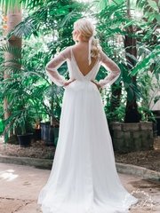 Свадебное платье Дебби. Силуэт Прямое. Цвет Белый / Молочный. Вид 2