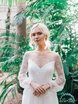 Свадебное платье Дебби. Силуэт Прямое. Цвет Белый / Молочный. Вид 3