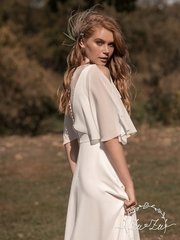 Свадебное платье Ирис. Силуэт Прямое. Цвет Белый / Молочный. Вид 2