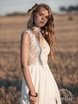 Свадебное платье Одиль. Силуэт А-силуэт. Цвет Белый / Молочный. Вид 5