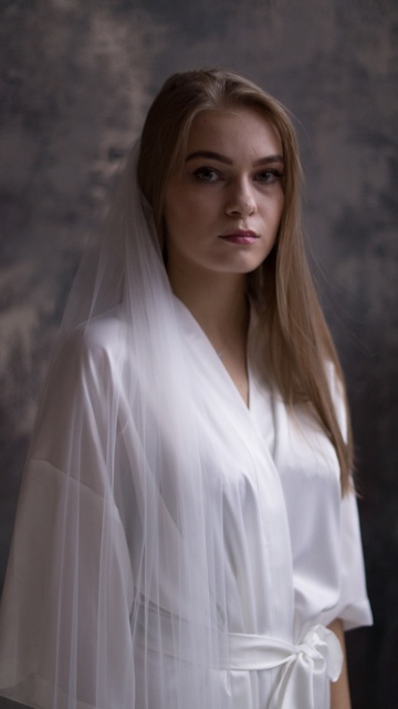 Шелковый халат Эмма от Свадебный салон TopBridal 2