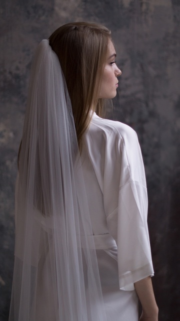 Шелковый халат Эмма от Свадебный салон TopBridal 4