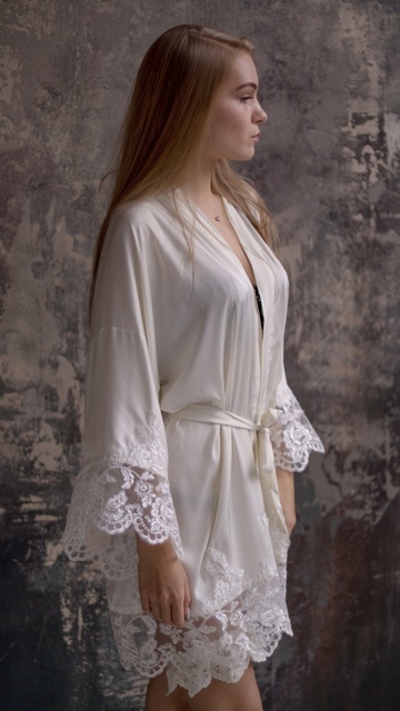 Шелковый халат Флоренция от Свадебный салон TopBridal 2