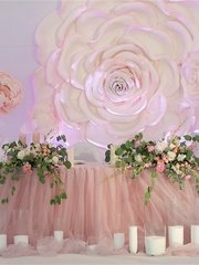 Президиум / Стол молодоженов, Задник за молодоженами в Шебби шик, Весенняя / Летняя от Студия декора и флористики Secret Garden Decor 1