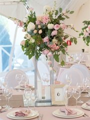 Столы и стулья гостей / Банкет в Шебби шик, Весенняя / Летняя от Студия декора и флористики Secret Garden Decor 1