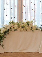 Президиум / Стол молодоженов в Весенняя / Летняя, Рустик, Эко от Студия декора и флористики Secret Garden Decor 2