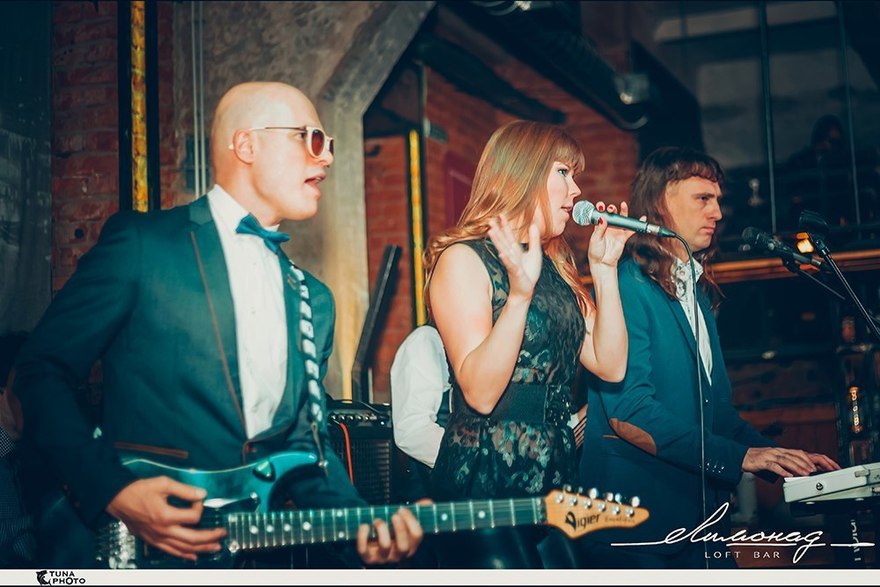 Кавер-группа Оранжевый Vinil на свадьбу 4