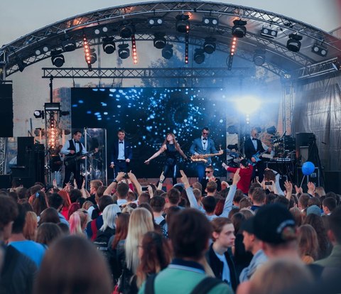 Кавер-группа Оранжевый Vinil на свадьбу 6