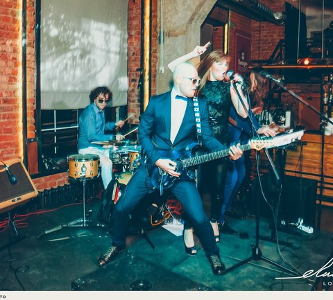 Кавер-группа Оранжевый Vinil на свадьбу 13