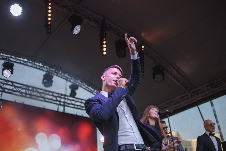 Кавер-группа Оранжевый Vinil на свадьбу 14