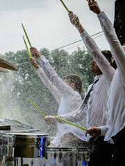 Шоу барабанщиков Vasiliev Groove на свадьбу 1