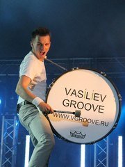 Шоу барабанщиков Vasiliev Groove на свадьбу 1