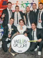 Шоу барабанщиков Vasiliev Groove на свадьбу 1
