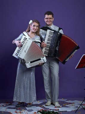 Шоу-дуэт аккордеонистов Мирослав и Владислава на свадьбу 2