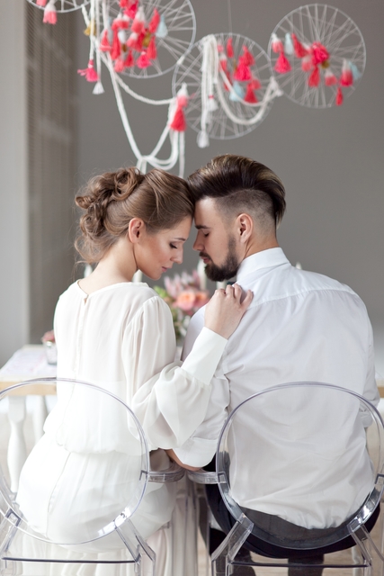 Высокие / Собранные, Пучок, С плетением, Локоны / Локоны на один бок от Nadya Nezhinka Beauty Studio 3