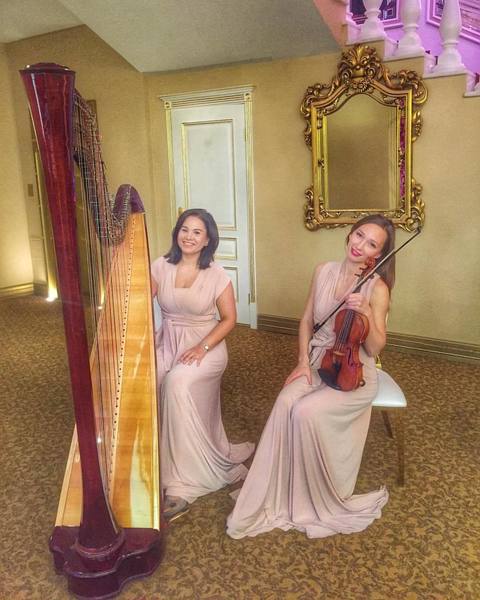 Арфистка Юлия Хамитова на свадьбу 9