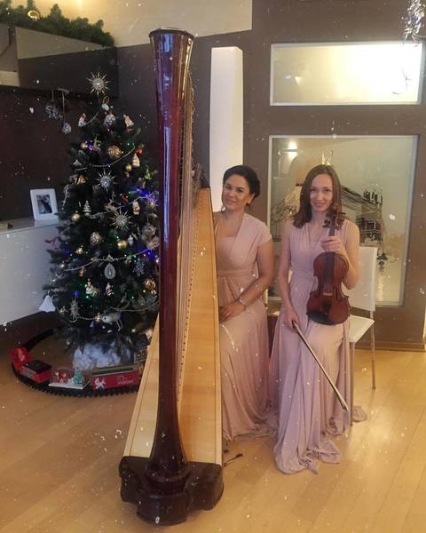 Арфистка Юлия Хамитова на свадьбу 10